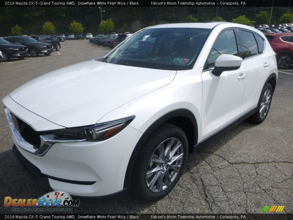 2019 Mazda CX-5 Grand Touring AWD Snowflake White Pearl Mica / Black Photo #5