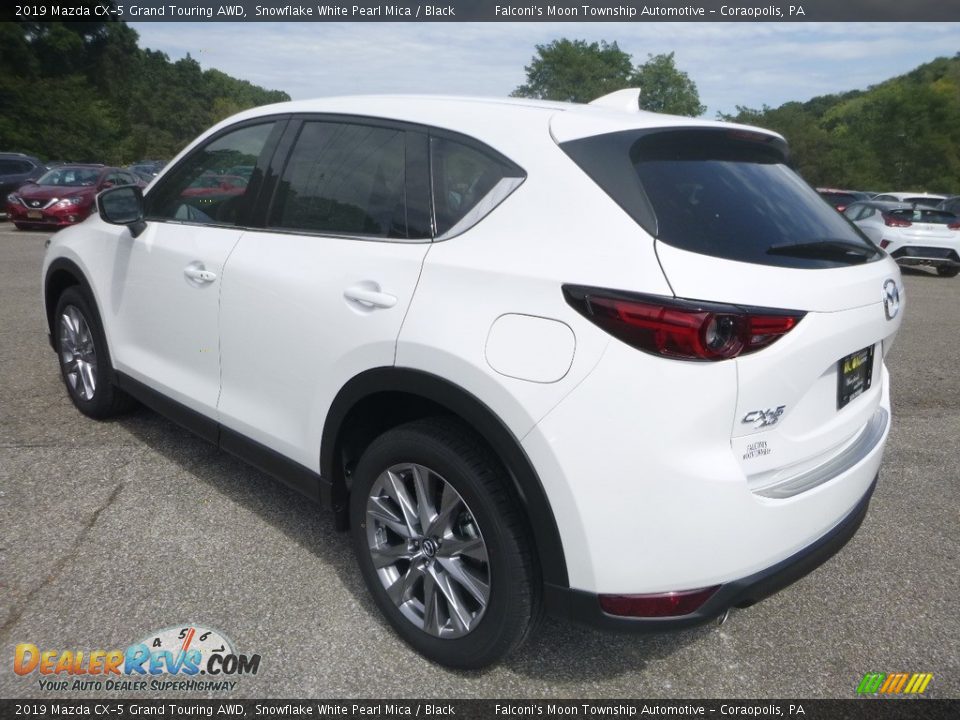 2019 Mazda CX-5 Grand Touring AWD Snowflake White Pearl Mica / Black Photo #6