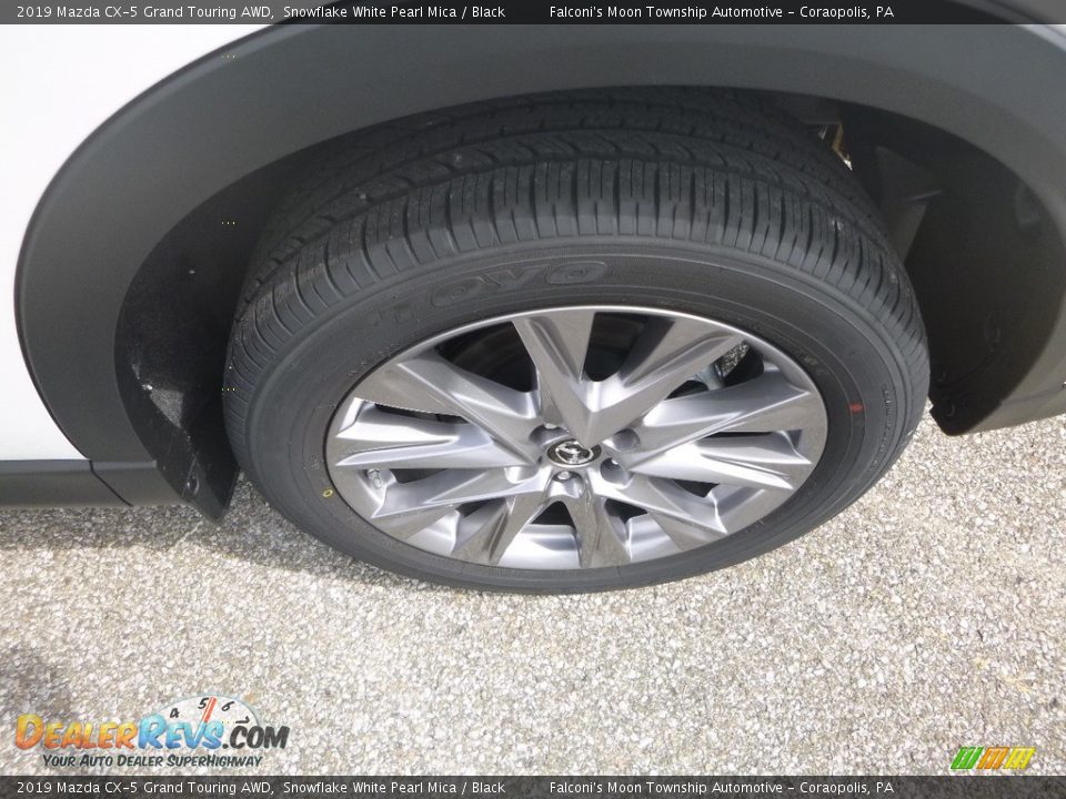 2019 Mazda CX-5 Grand Touring AWD Snowflake White Pearl Mica / Black Photo #7