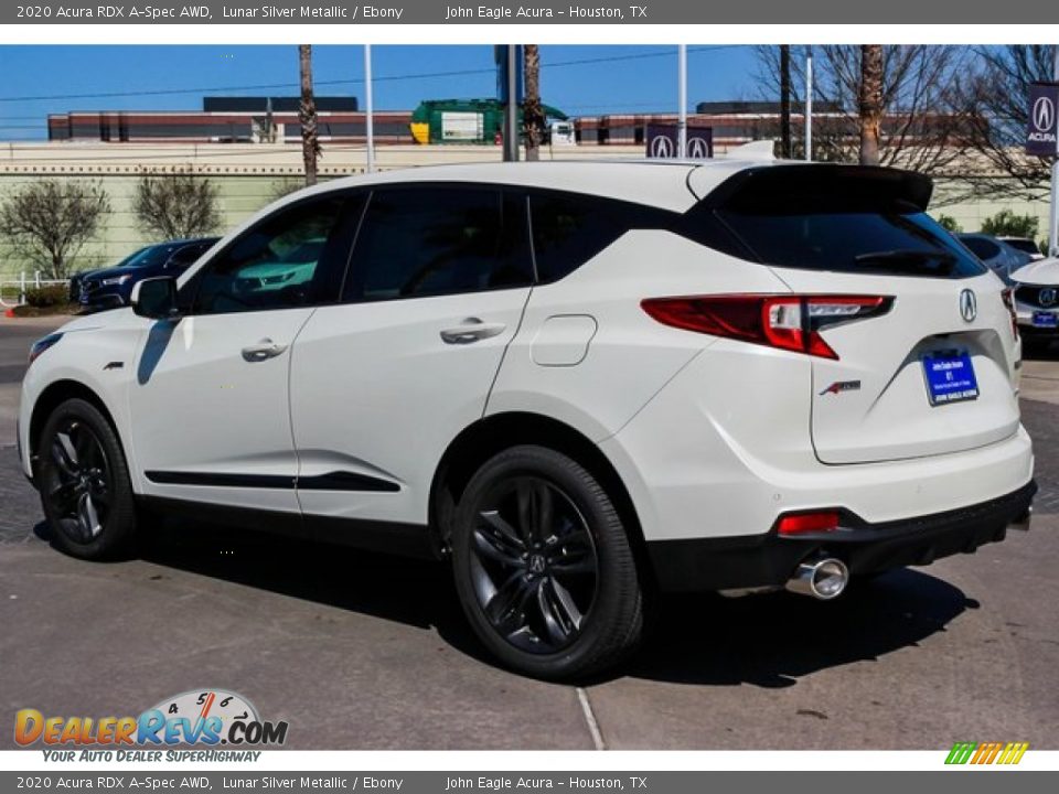 2020 Acura RDX A-Spec AWD Lunar Silver Metallic / Ebony Photo #5