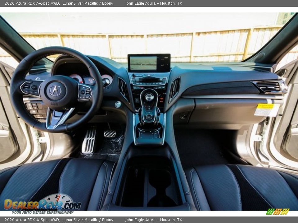 2020 Acura RDX A-Spec AWD Lunar Silver Metallic / Ebony Photo #9