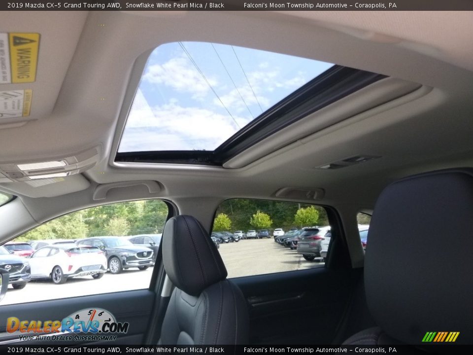 2019 Mazda CX-5 Grand Touring AWD Snowflake White Pearl Mica / Black Photo #13
