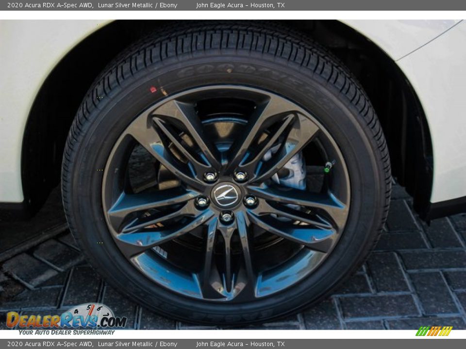 2020 Acura RDX A-Spec AWD Lunar Silver Metallic / Ebony Photo #11