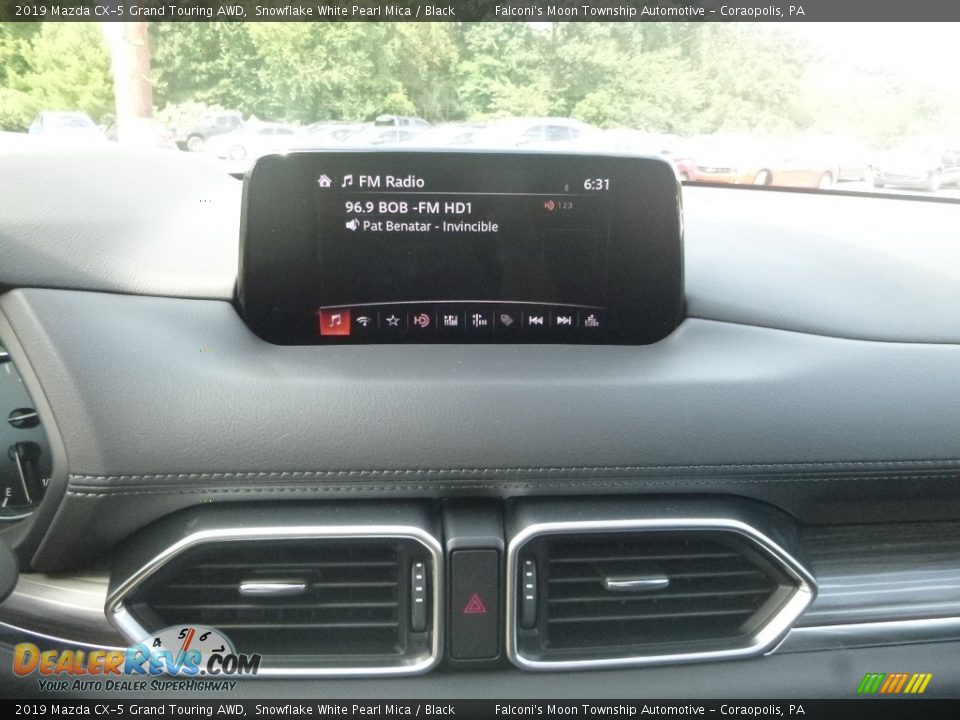 2019 Mazda CX-5 Grand Touring AWD Snowflake White Pearl Mica / Black Photo #14