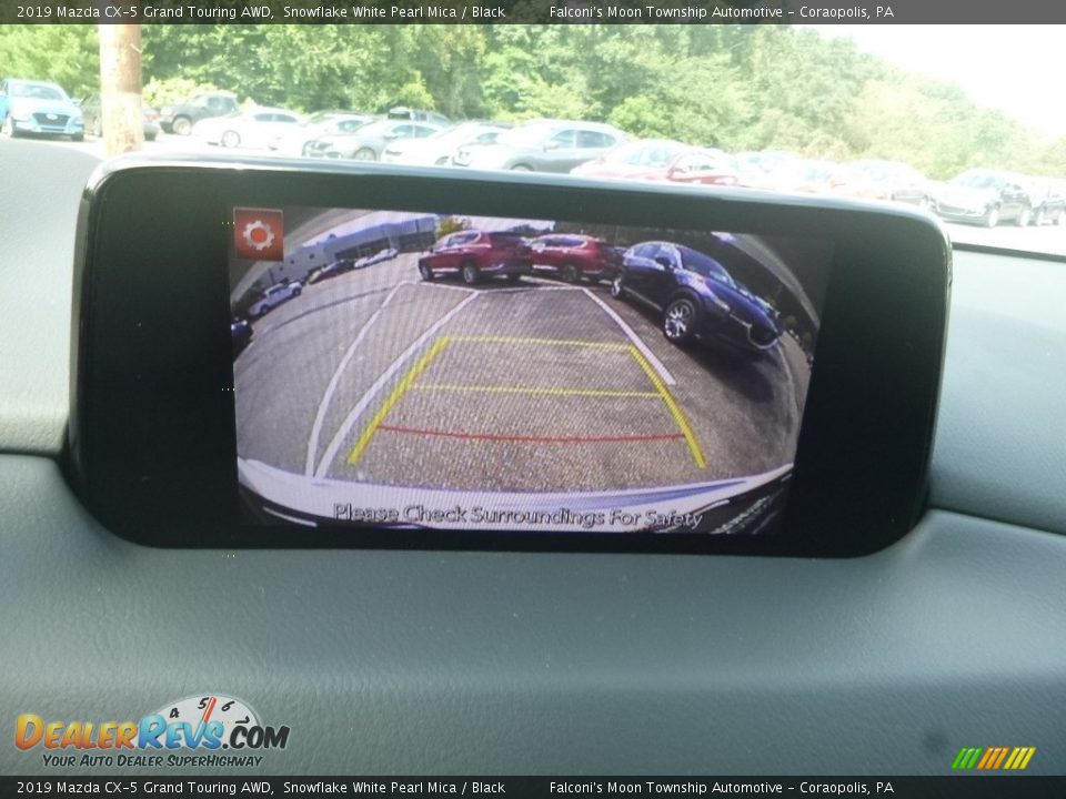 2019 Mazda CX-5 Grand Touring AWD Snowflake White Pearl Mica / Black Photo #15