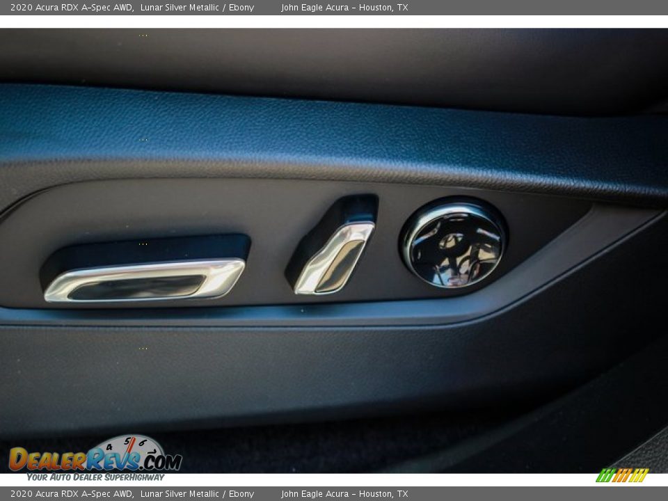 2020 Acura RDX A-Spec AWD Lunar Silver Metallic / Ebony Photo #13