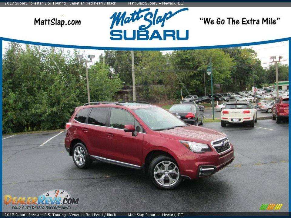 2017 Subaru Forester 2.5i Touring Venetian Red Pearl / Black Photo #1