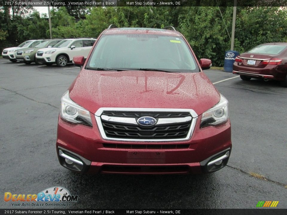 2017 Subaru Forester 2.5i Touring Venetian Red Pearl / Black Photo #3