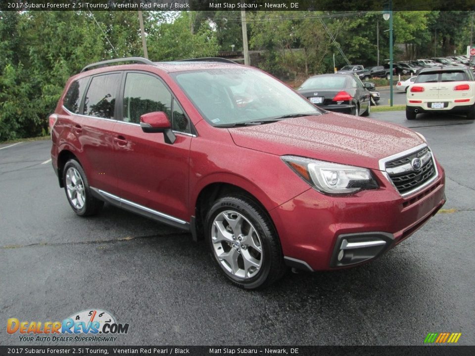 2017 Subaru Forester 2.5i Touring Venetian Red Pearl / Black Photo #4