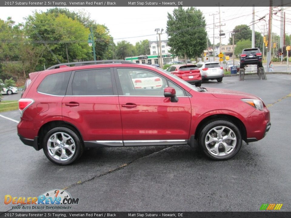 2017 Subaru Forester 2.5i Touring Venetian Red Pearl / Black Photo #5