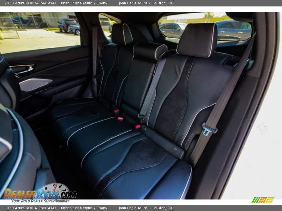 2020 Acura RDX A-Spec AWD Lunar Silver Metallic / Ebony Photo #18