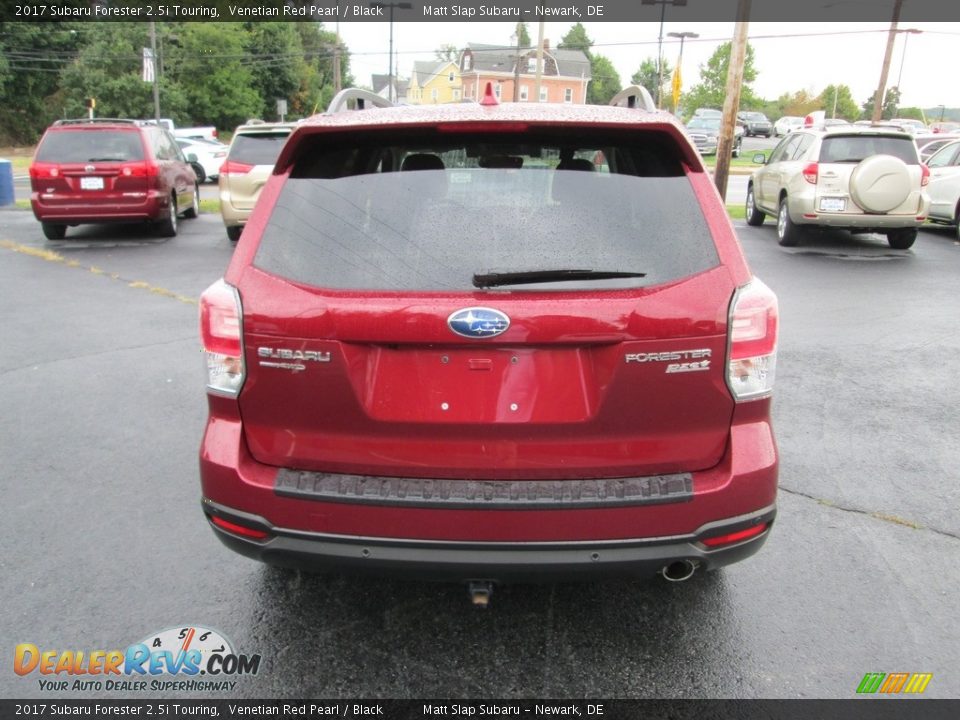 2017 Subaru Forester 2.5i Touring Venetian Red Pearl / Black Photo #7