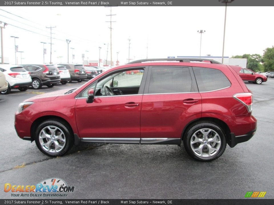 2017 Subaru Forester 2.5i Touring Venetian Red Pearl / Black Photo #9