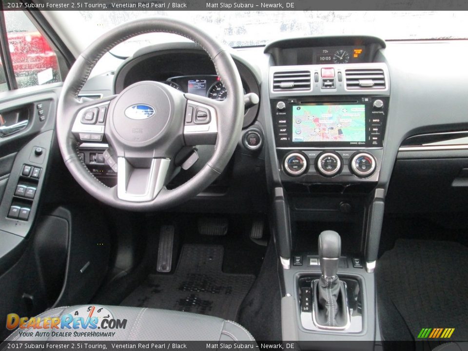 2017 Subaru Forester 2.5i Touring Venetian Red Pearl / Black Photo #10