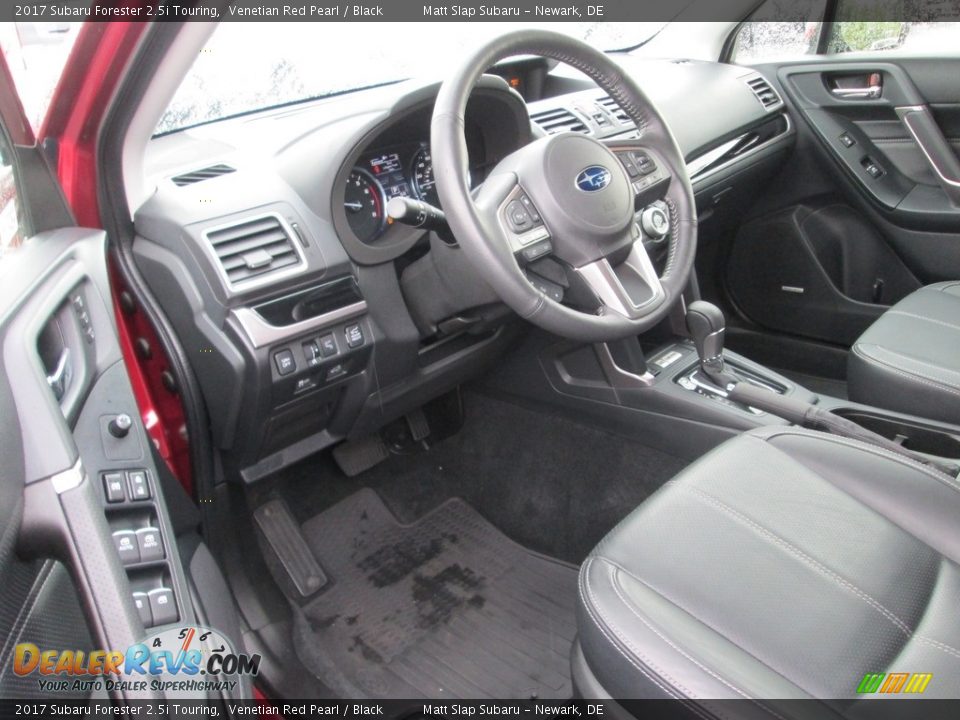 2017 Subaru Forester 2.5i Touring Venetian Red Pearl / Black Photo #12