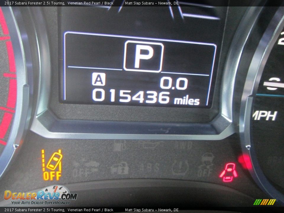 2017 Subaru Forester 2.5i Touring Venetian Red Pearl / Black Photo #29