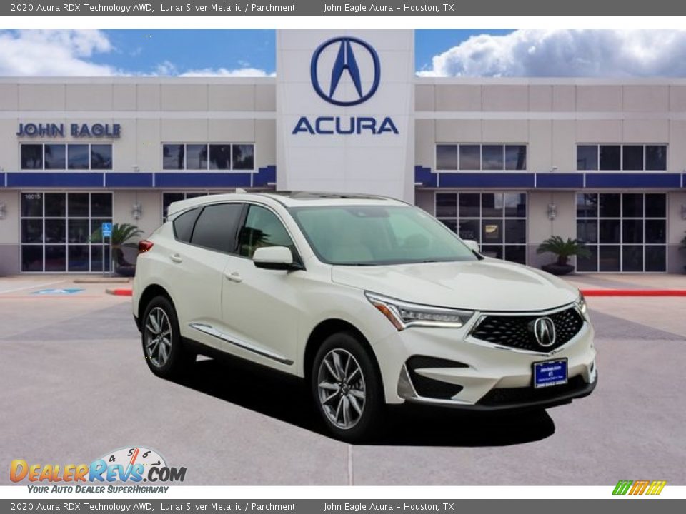 2020 Acura RDX Technology AWD Lunar Silver Metallic / Parchment Photo #1