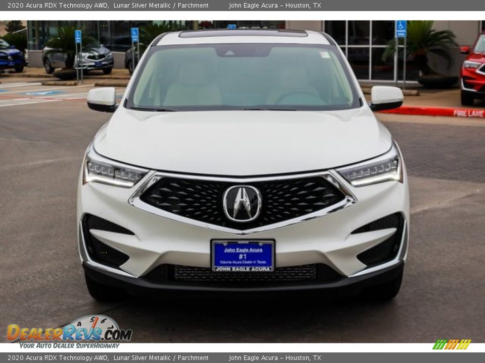 2020 Acura RDX Technology AWD Lunar Silver Metallic / Parchment Photo #2