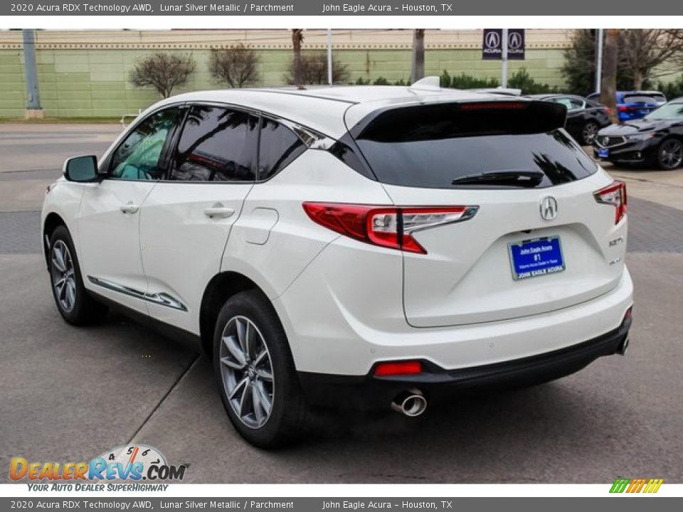 2020 Acura RDX Technology AWD Lunar Silver Metallic / Parchment Photo #5