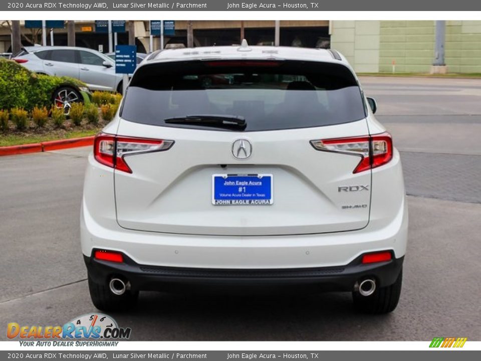 2020 Acura RDX Technology AWD Lunar Silver Metallic / Parchment Photo #6