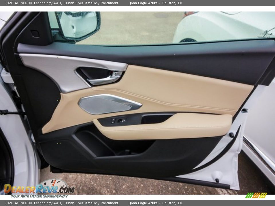 2020 Acura RDX Technology AWD Lunar Silver Metallic / Parchment Photo #25
