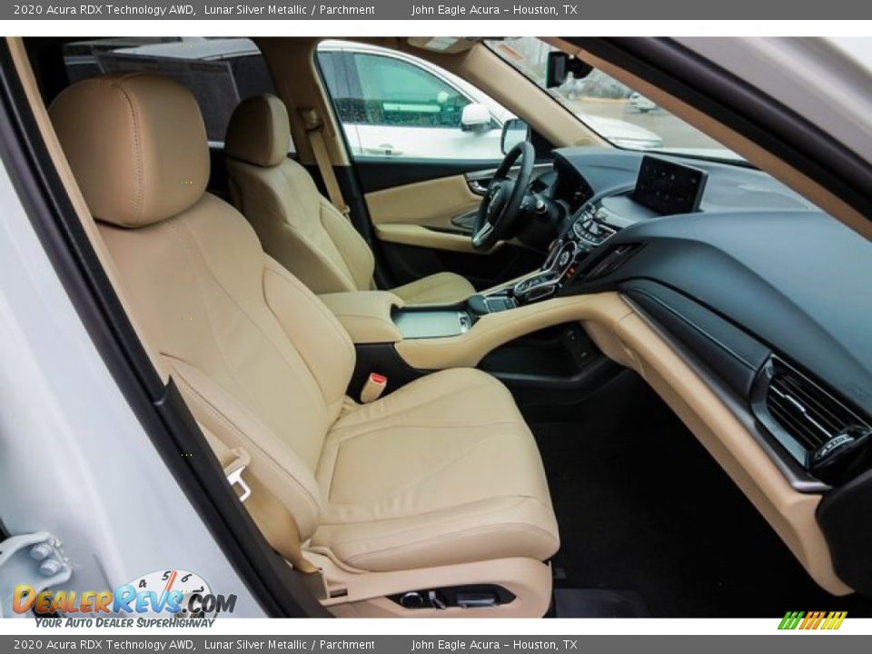 2020 Acura RDX Technology AWD Lunar Silver Metallic / Parchment Photo #26