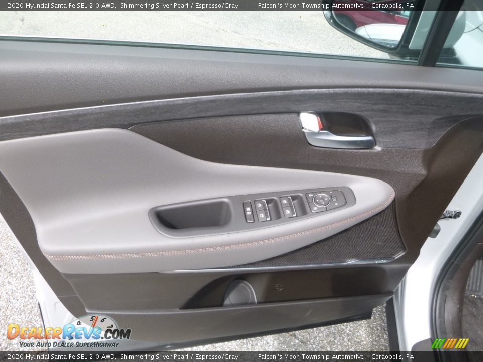 Door Panel of 2020 Hyundai Santa Fe SEL 2.0 AWD Photo #11