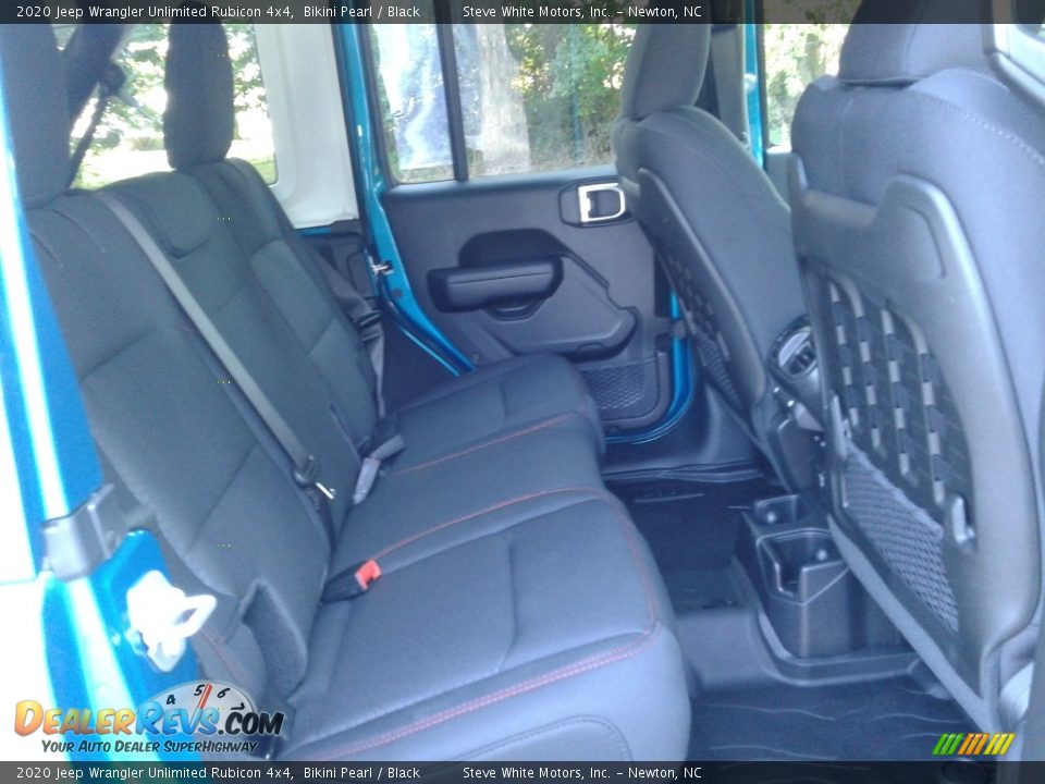 Rear Seat of 2020 Jeep Wrangler Unlimited Rubicon 4x4 Photo #13
