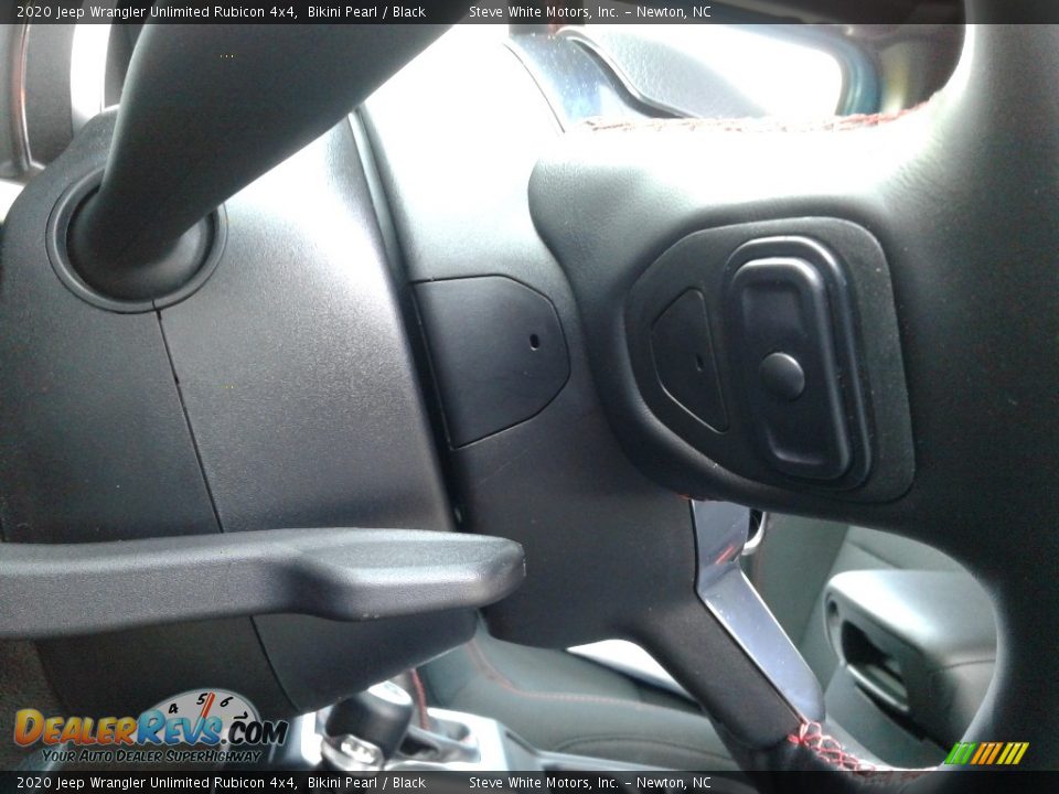 2020 Jeep Wrangler Unlimited Rubicon 4x4 Bikini Pearl / Black Photo #15
