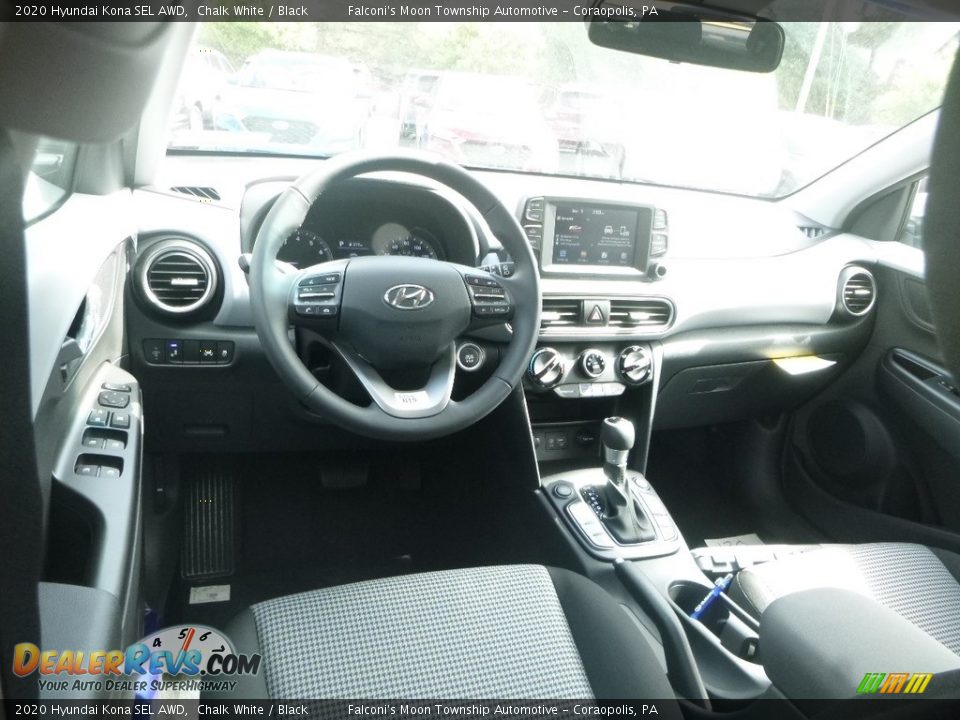 2020 Hyundai Kona SEL AWD Chalk White / Black Photo #9