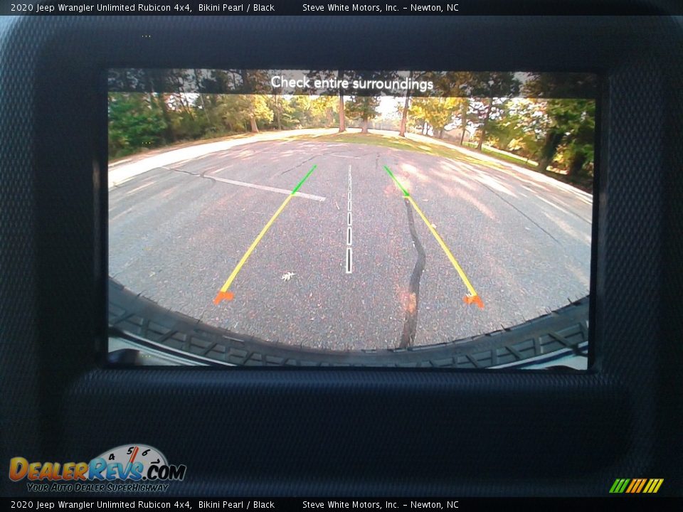 2020 Jeep Wrangler Unlimited Rubicon 4x4 Bikini Pearl / Black Photo #21
