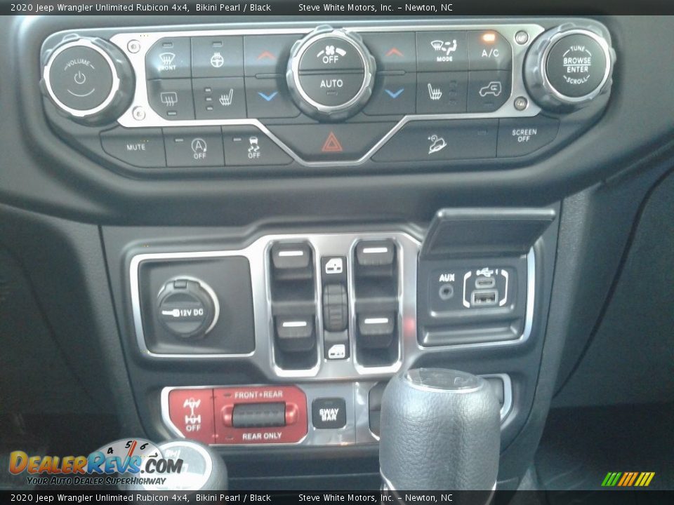 2020 Jeep Wrangler Unlimited Rubicon 4x4 Bikini Pearl / Black Photo #25