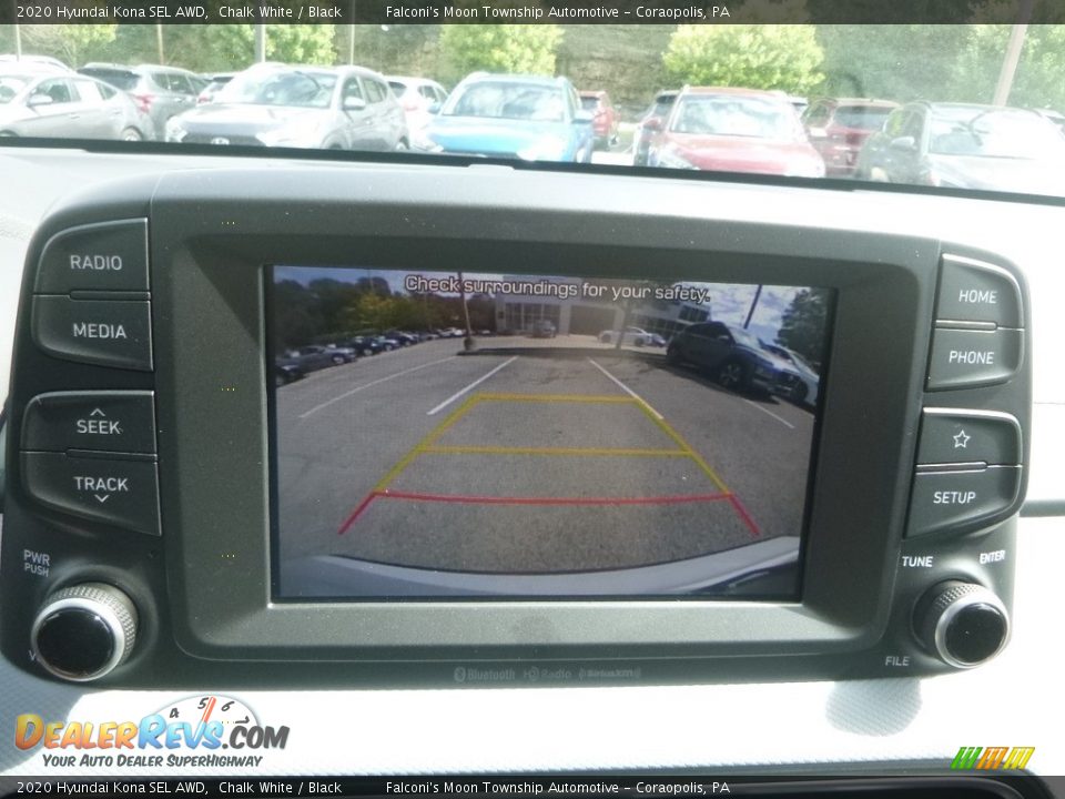 2020 Hyundai Kona SEL AWD Chalk White / Black Photo #14