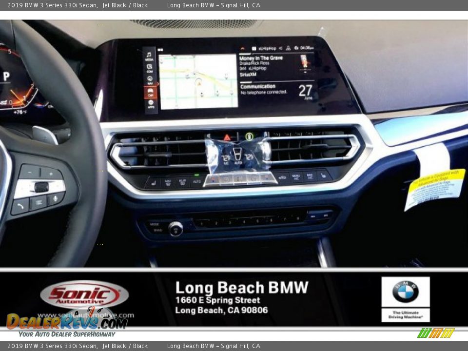 2019 BMW 3 Series 330i Sedan Jet Black / Black Photo #5