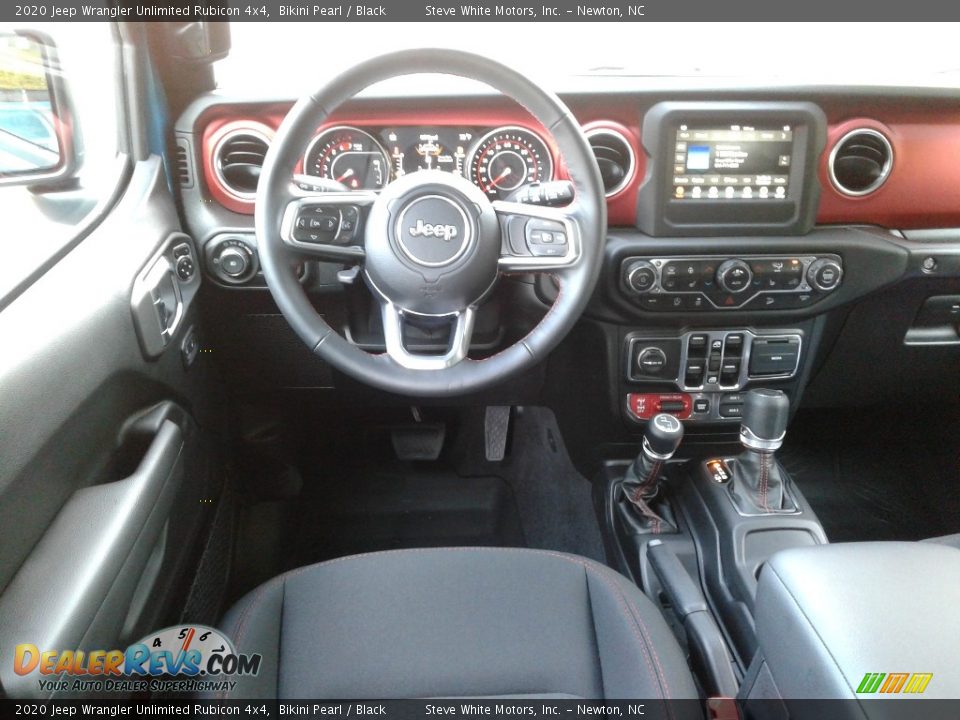2020 Jeep Wrangler Unlimited Rubicon 4x4 Bikini Pearl / Black Photo #27