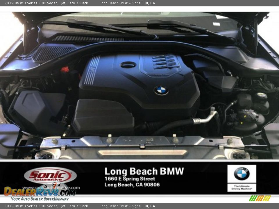 2019 BMW 3 Series 330i Sedan Jet Black / Black Photo #8