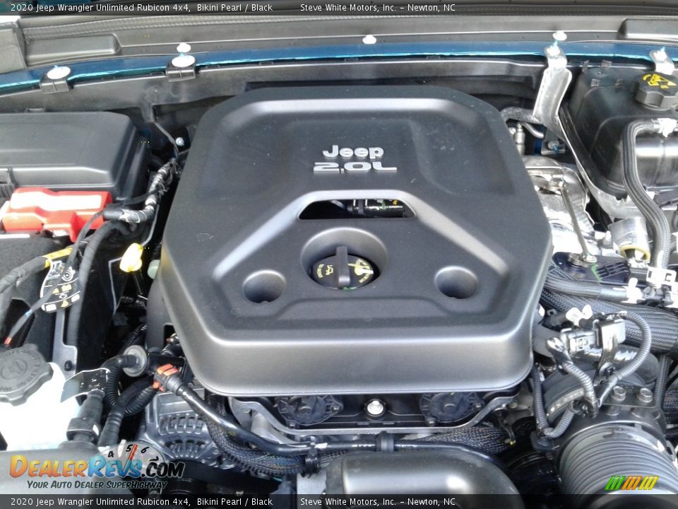 2020 Jeep Wrangler Unlimited Rubicon 4x4 Bikini Pearl / Black Photo #29