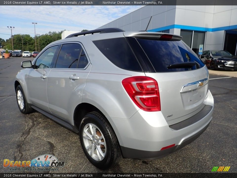 2016 Chevrolet Equinox LT AWD Silver Ice Metallic / Jet Black Photo #4
