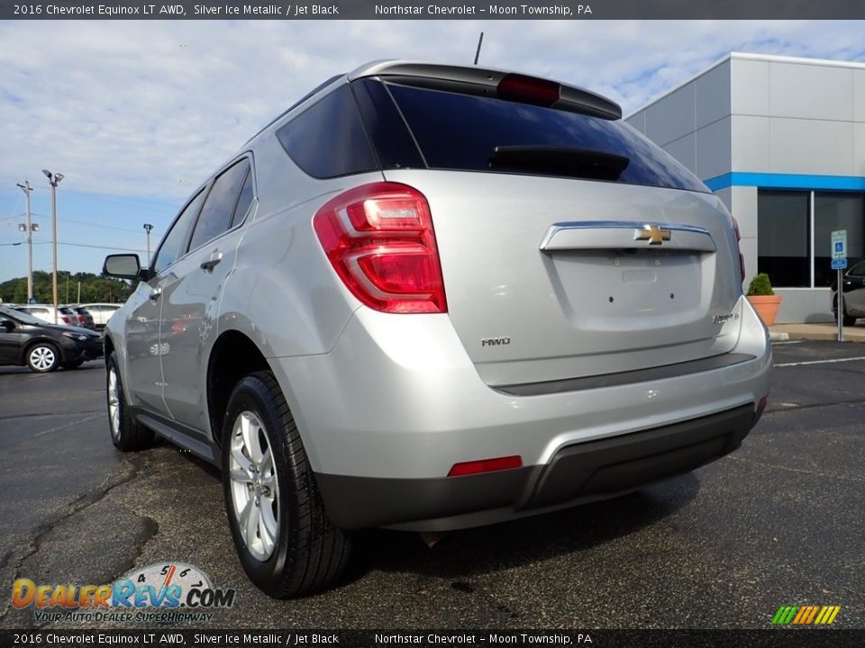 2016 Chevrolet Equinox LT AWD Silver Ice Metallic / Jet Black Photo #5