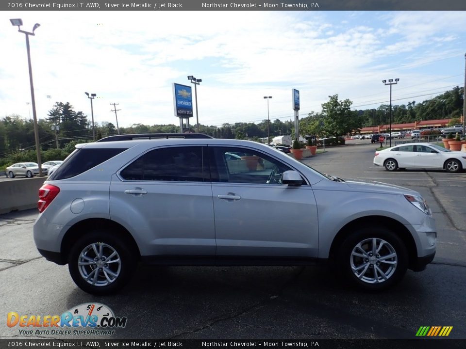 2016 Chevrolet Equinox LT AWD Silver Ice Metallic / Jet Black Photo #10
