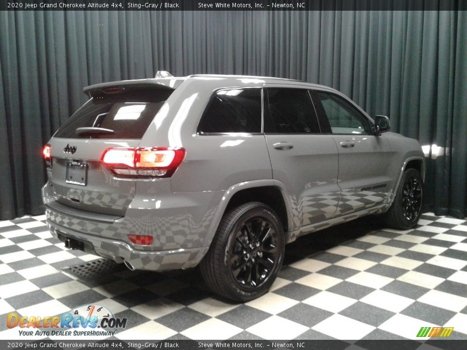 2020 Jeep Grand Cherokee Altitude 4x4 Sting-Gray / Black Photo #6