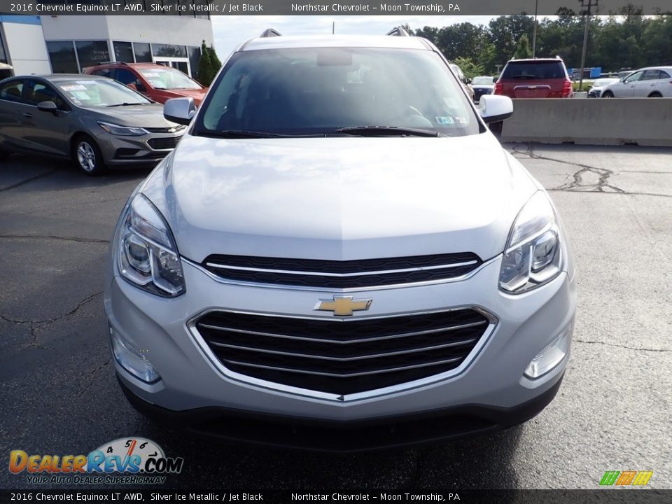 2016 Chevrolet Equinox LT AWD Silver Ice Metallic / Jet Black Photo #13