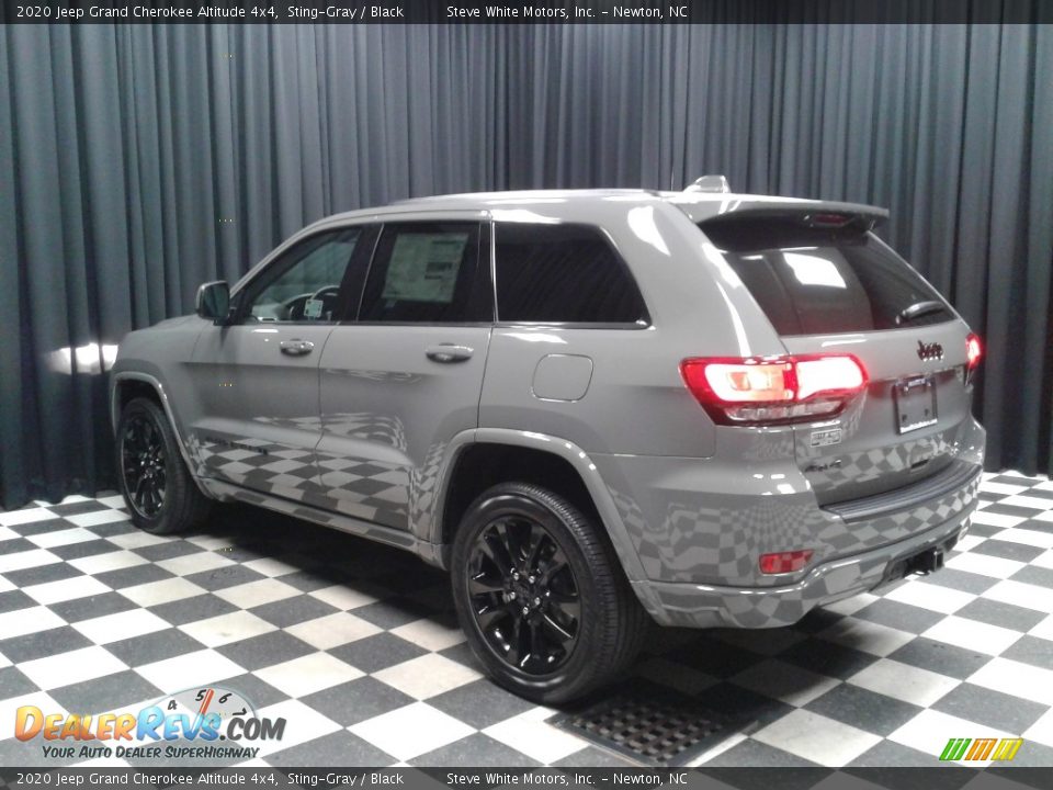 2020 Jeep Grand Cherokee Altitude 4x4 Sting-Gray / Black Photo #8