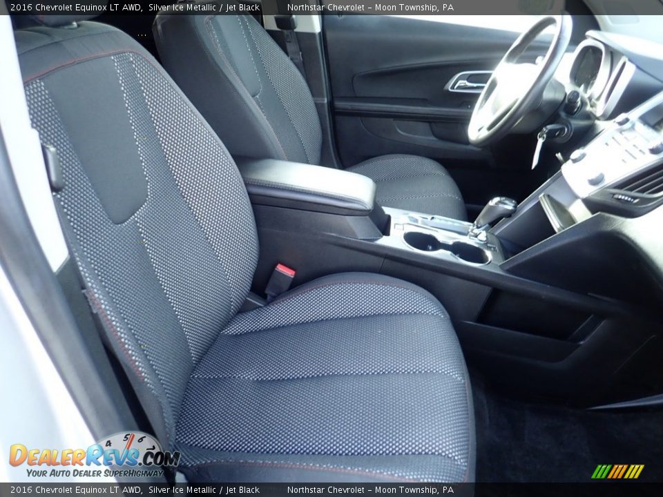 2016 Chevrolet Equinox LT AWD Silver Ice Metallic / Jet Black Photo #15