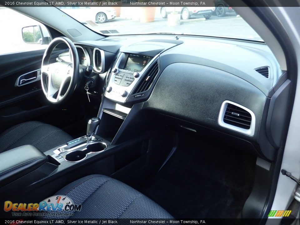 2016 Chevrolet Equinox LT AWD Silver Ice Metallic / Jet Black Photo #16