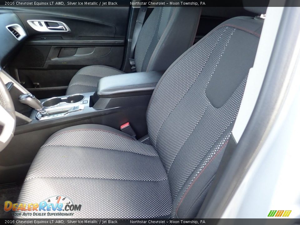 2016 Chevrolet Equinox LT AWD Silver Ice Metallic / Jet Black Photo #20