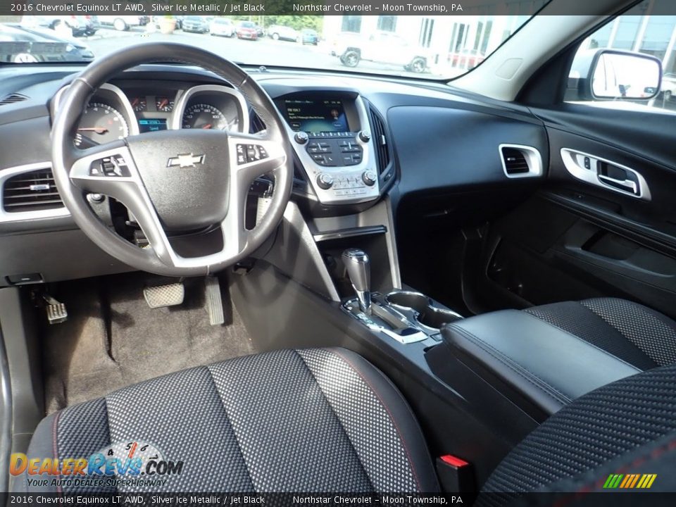 2016 Chevrolet Equinox LT AWD Silver Ice Metallic / Jet Black Photo #22