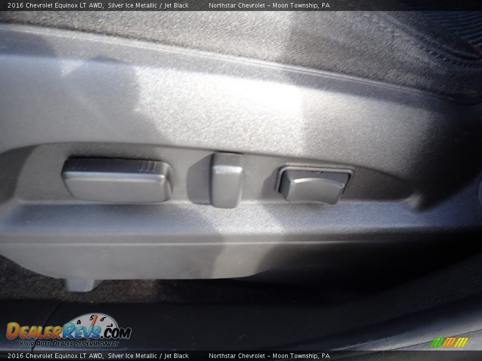 2016 Chevrolet Equinox LT AWD Silver Ice Metallic / Jet Black Photo #25