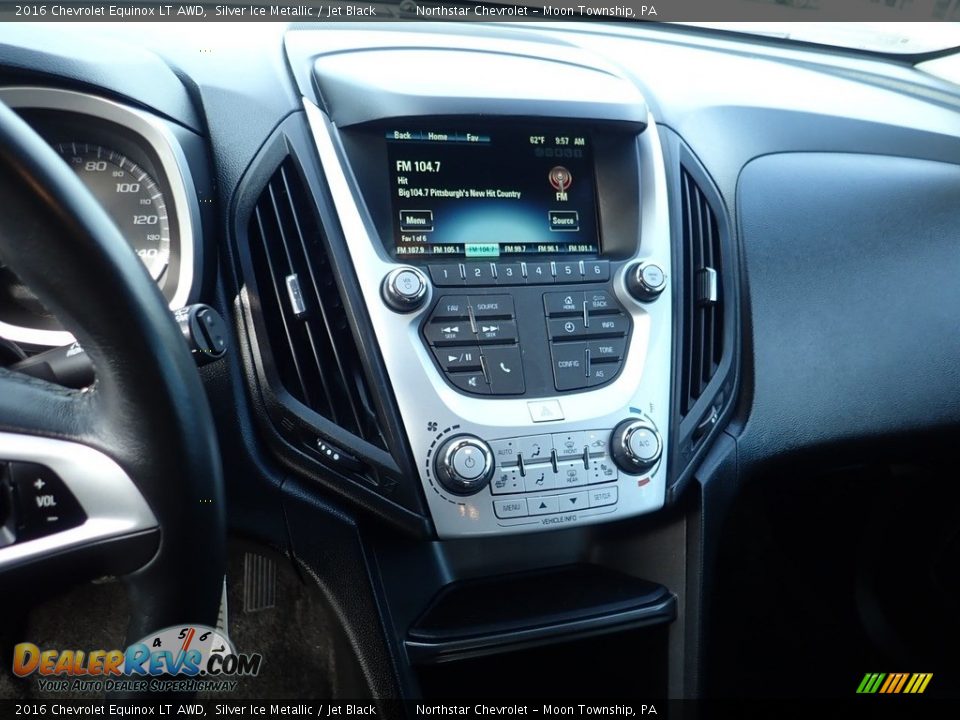 2016 Chevrolet Equinox LT AWD Silver Ice Metallic / Jet Black Photo #27