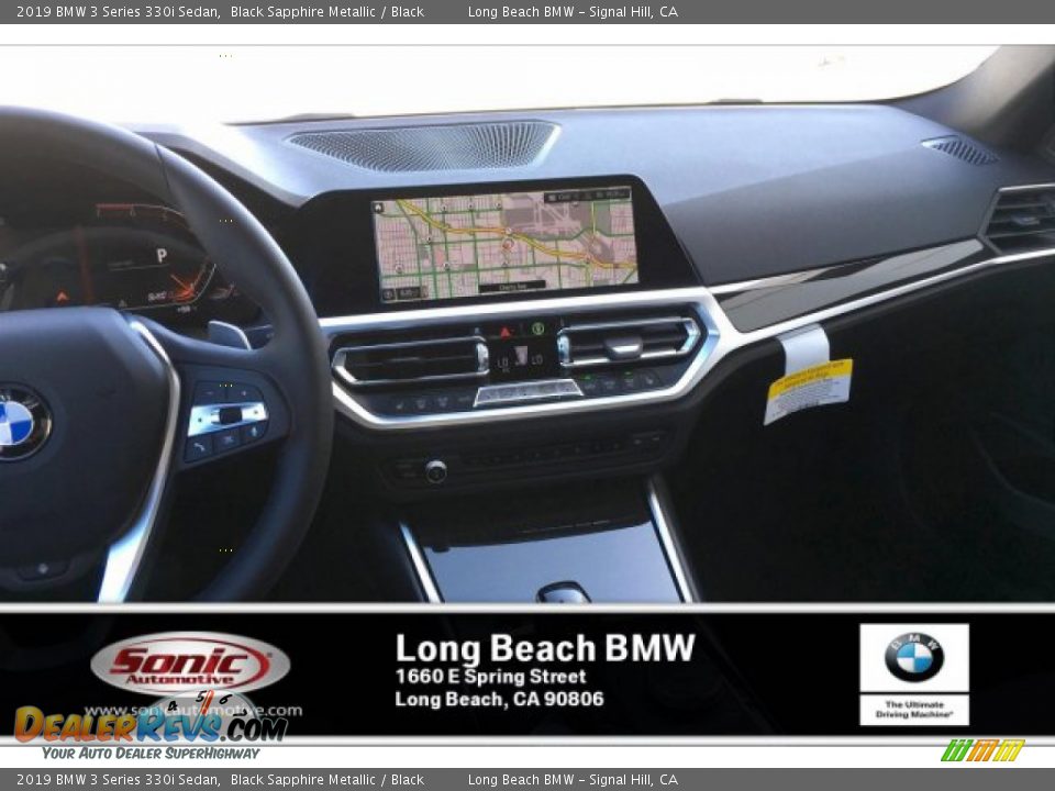 2019 BMW 3 Series 330i Sedan Black Sapphire Metallic / Black Photo #5